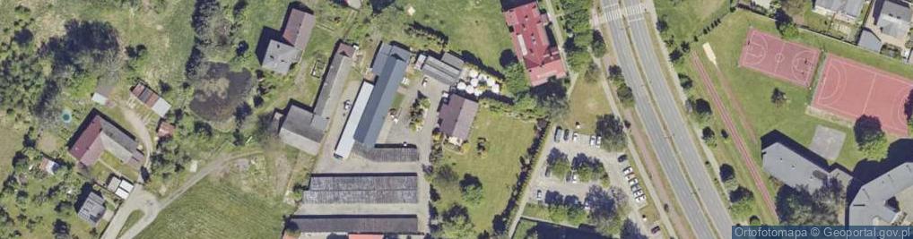 Zdjęcie satelitarne Legionów Polskich ul.