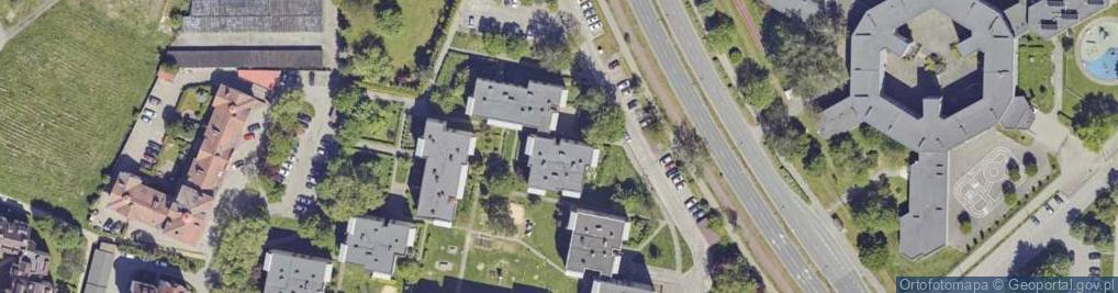 Zdjęcie satelitarne Legionów Polskich ul.