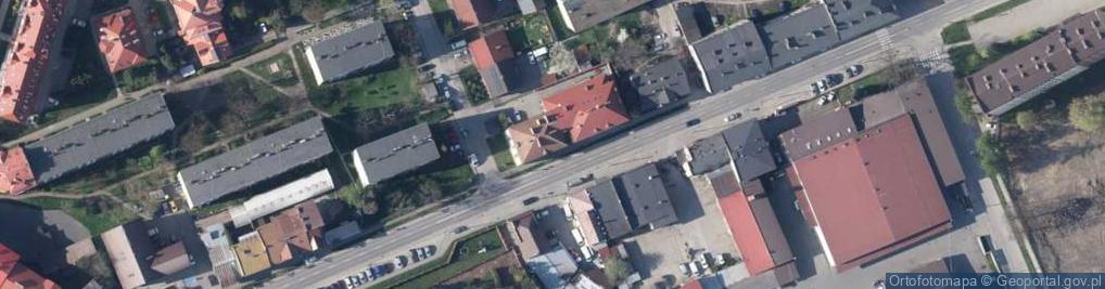 Zdjęcie satelitarne Legionów ul.
