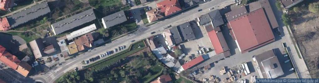 Zdjęcie satelitarne Legionów ul.