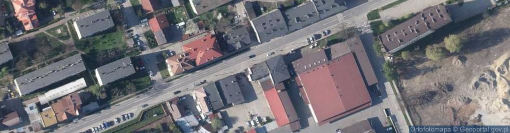 Zdjęcie satelitarne Legionów ul.