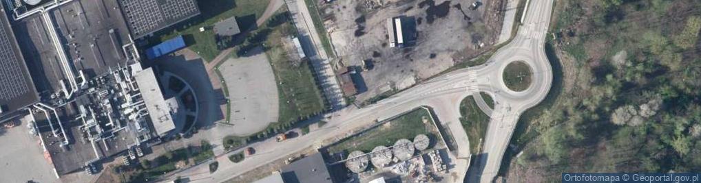 Zdjęcie satelitarne Legionów ul.