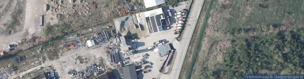 Zdjęcie satelitarne Legionów ul.