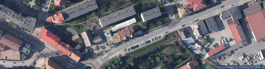 Zdjęcie satelitarne Legionów ul.