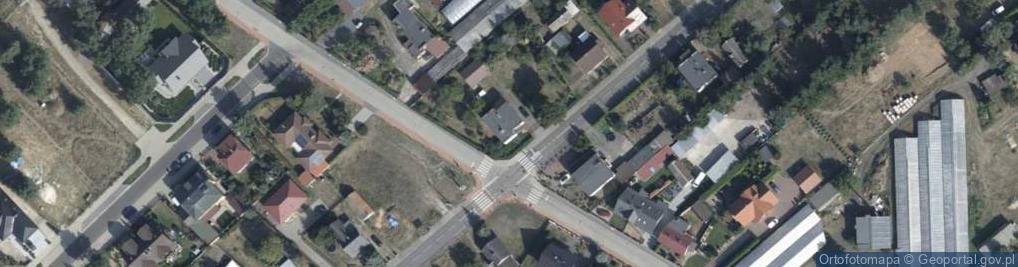 Zdjęcie satelitarne Leśna ul.