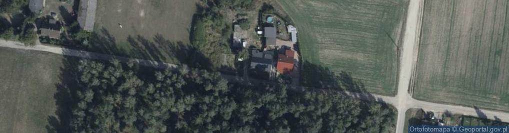 Zdjęcie satelitarne Leśniczówka Kaliska ul.