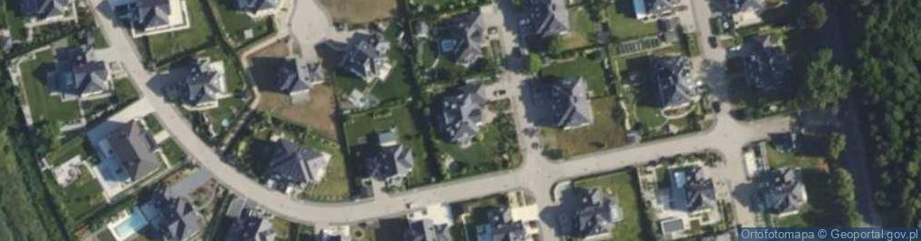 Zdjęcie satelitarne Leśnego Runa ul.