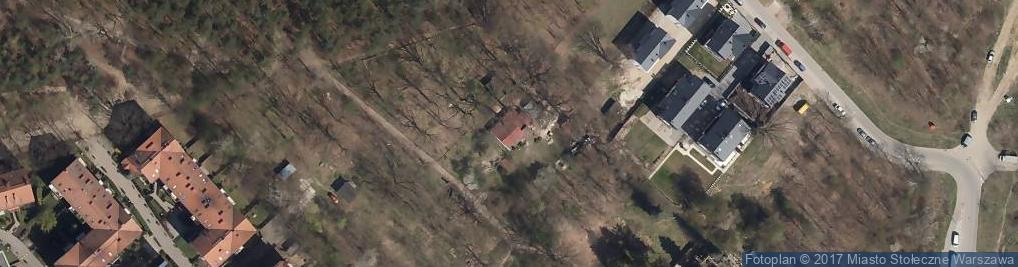 Zdjęcie satelitarne Leśnej Polanki ul.