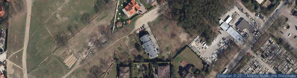 Zdjęcie satelitarne Leśnej Polanki ul.