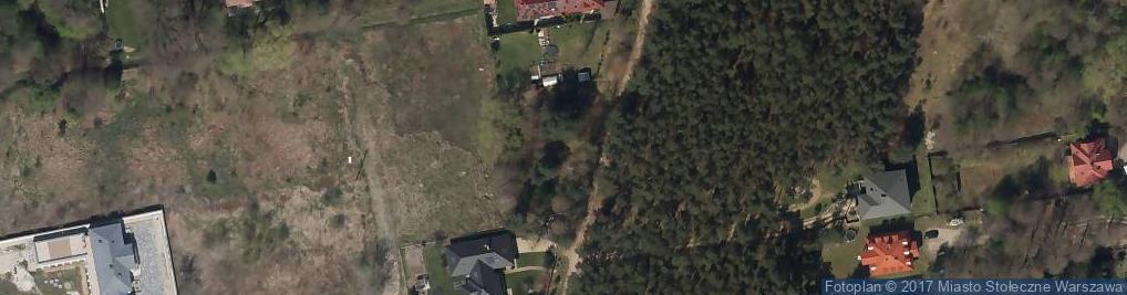 Zdjęcie satelitarne Leśny Potok ul.