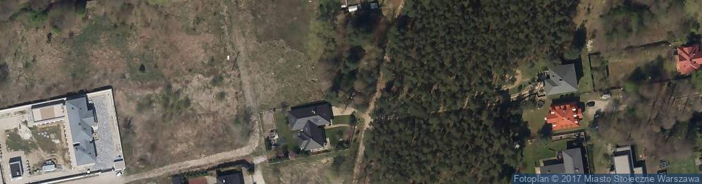 Zdjęcie satelitarne Leśny Potok ul.