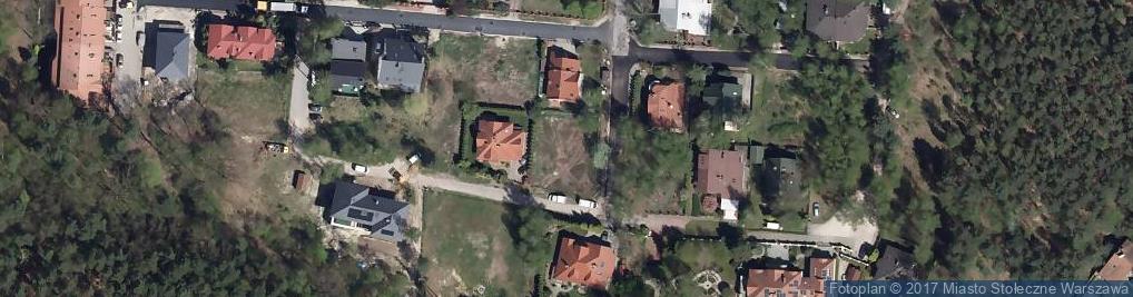 Zdjęcie satelitarne Leśnych Ziół ul.