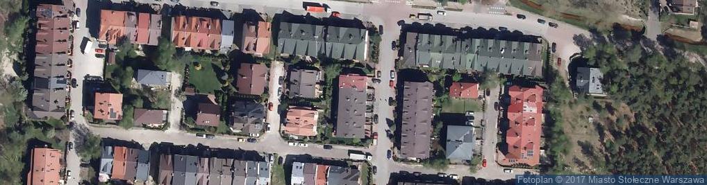 Zdjęcie satelitarne Leśnych Ziół ul.