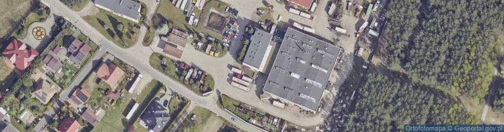 Zdjęcie satelitarne Leśna ul.