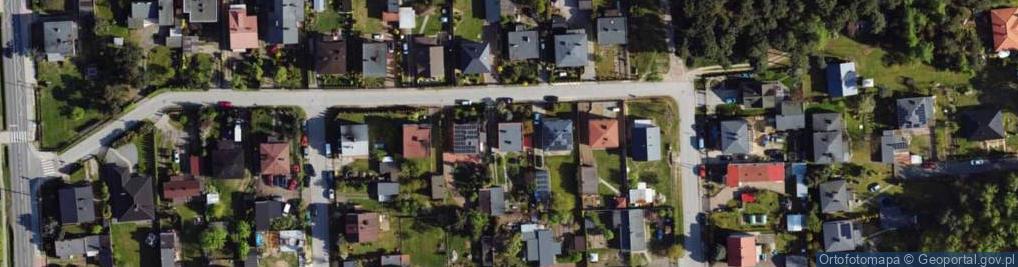 Zdjęcie satelitarne Legionów ul.
