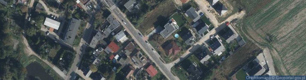 Zdjęcie satelitarne Łęczycka ul.