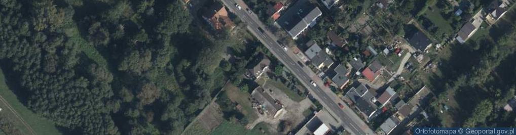 Zdjęcie satelitarne Łęczycka ul.