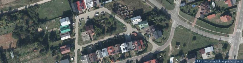 Zdjęcie satelitarne Łęckiej Izabeli ul.
