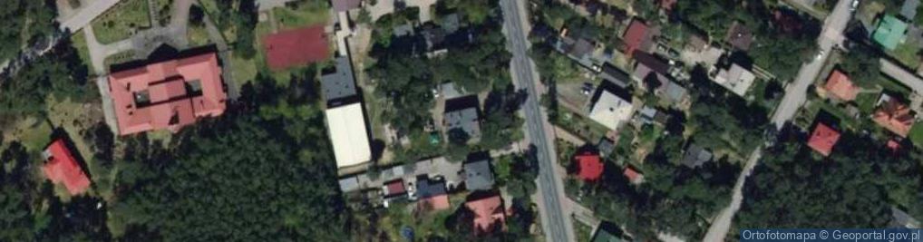 Zdjęcie satelitarne Łęczyńska ul.