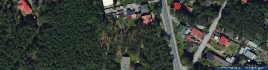 Zdjęcie satelitarne Łęczyńska ul.
