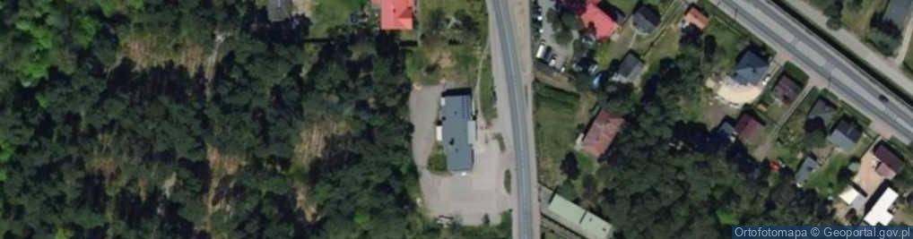 Zdjęcie satelitarne Łęczyńska ul.