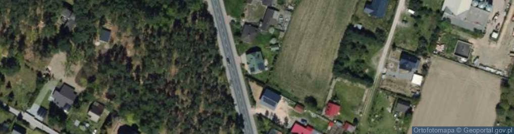 Zdjęcie satelitarne Łęczyńska ul.