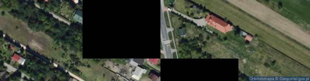 Zdjęcie satelitarne Łęczyńska ul.