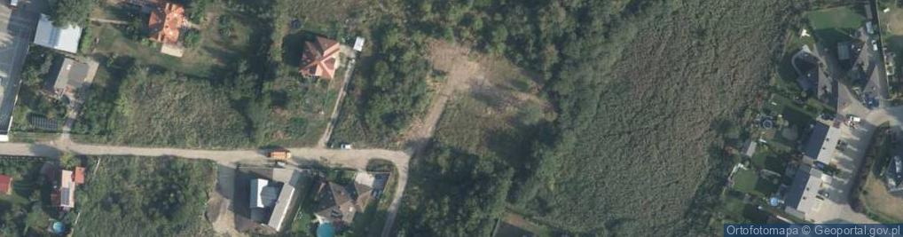 Zdjęcie satelitarne Leśnych Jagód ul.