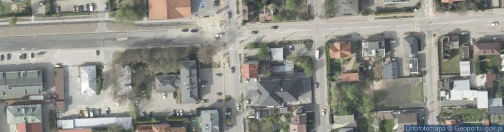 Zdjęcie satelitarne Legionów ul.