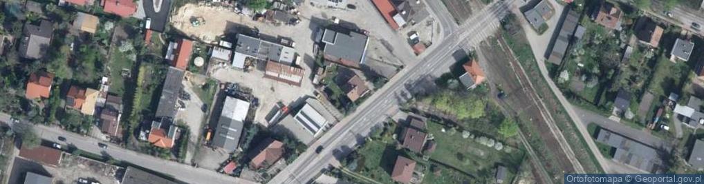 Zdjęcie satelitarne Leśna ul.