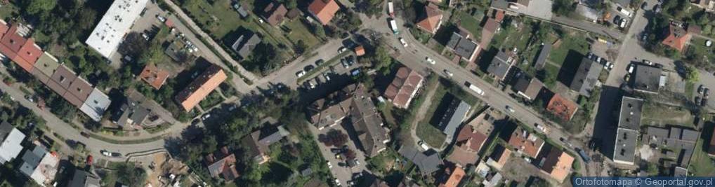 Zdjęcie satelitarne Lekcyjna ul.