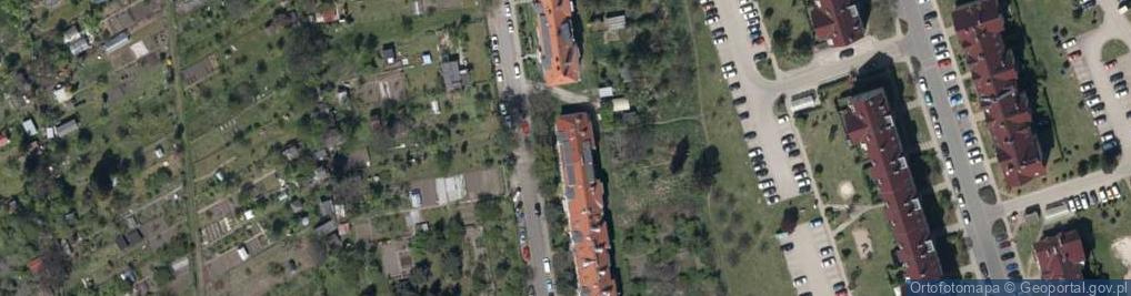 Zdjęcie satelitarne Leonarda da Vinci ul.