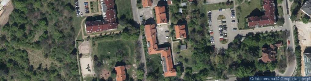 Zdjęcie satelitarne Leonarda da Vinci ul.