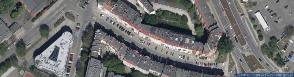 Zdjęcie satelitarne Łęczycka ul.