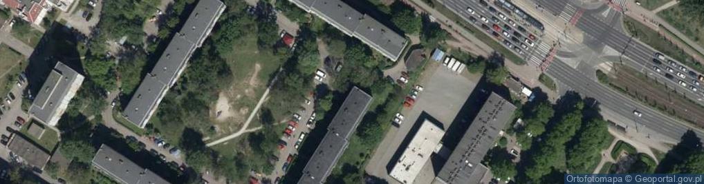 Zdjęcie satelitarne Legnicka ul.