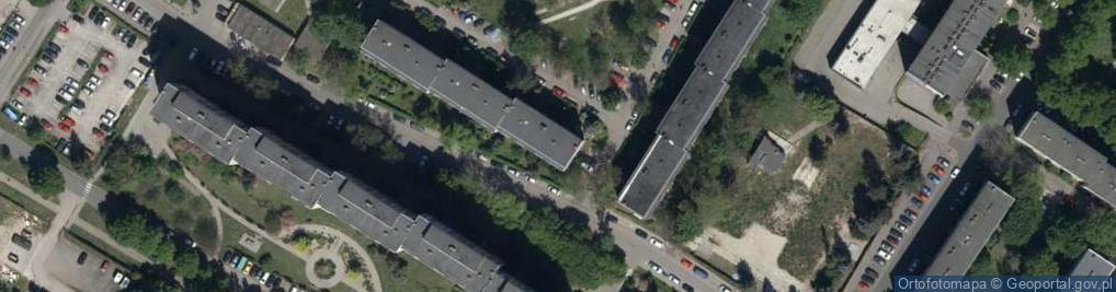 Zdjęcie satelitarne Legnicka ul.