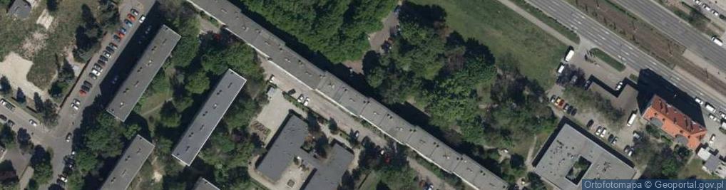 Zdjęcie satelitarne Legnicka ul.