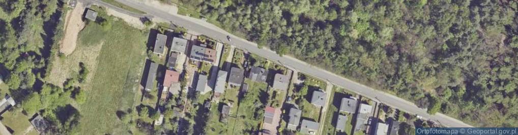 Zdjęcie satelitarne Leśna ul.