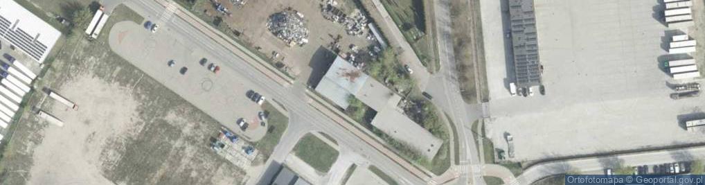 Zdjęcie satelitarne Leśna ul.