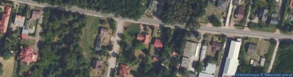 Zdjęcie satelitarne Leśna ul.