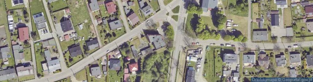 Zdjęcie satelitarne Legnicka ul.