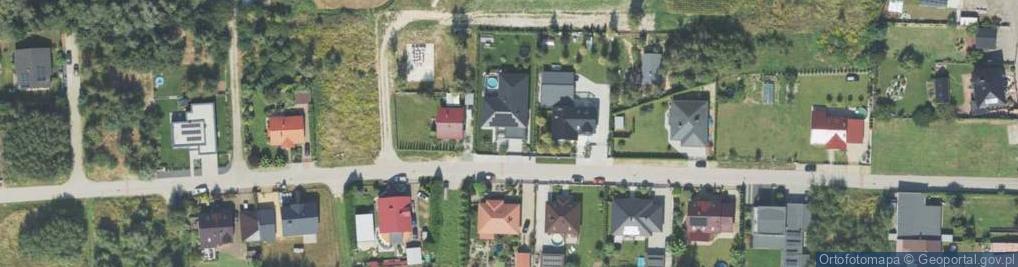 Zdjęcie satelitarne Leśna ul.