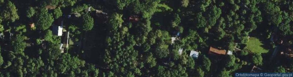 Zdjęcie satelitarne Leśnych Boginek ul.