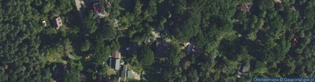 Zdjęcie satelitarne Leśnych Boginek ul.
