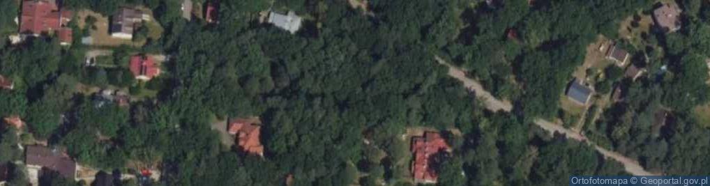 Zdjęcie satelitarne Leśnych Boginek ul.