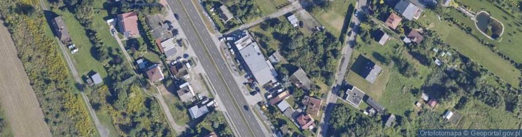 Zdjęcie satelitarne Łęczna ul.