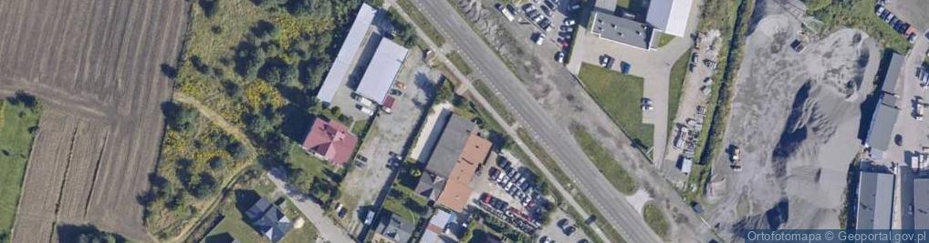 Zdjęcie satelitarne Legionów ul.