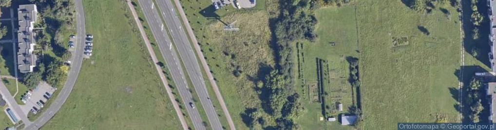 Zdjęcie satelitarne Legionów ul.