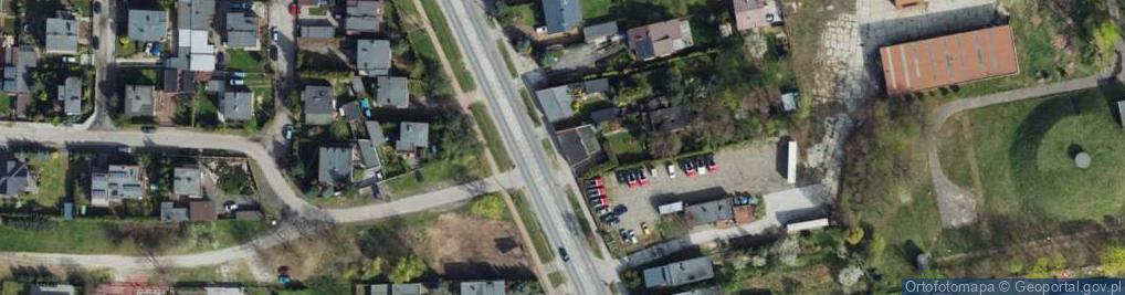 Zdjęcie satelitarne Łęczycka ul.