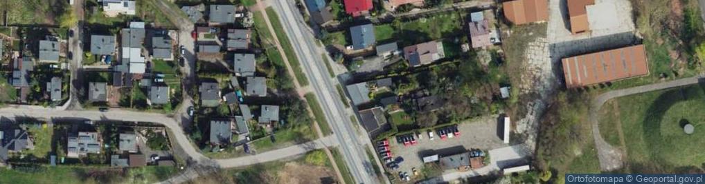 Zdjęcie satelitarne Łęczycka ul.